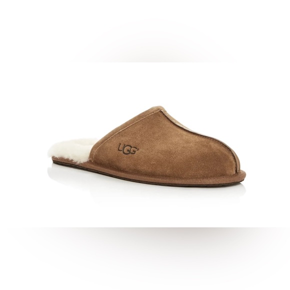 UGG® Men's Scuff Slippers - Chestnut - US 12 / UK 11 / EU 46.5 / JAPAN 30 - Picture 1 of 16